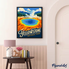 Cargar imagen en el visor de la galería, Parque Nacional de Yellowstone, Gran Fuente Prismática - Wyoming