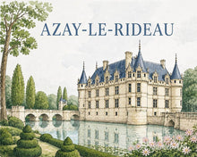 Cargar imagen en el visor de la galería, Pintar por numeros Figured'Art - Castillo de Azay-le-Rideau
