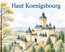 Cargar imagen en el visor de la galería, Pintar por numeros Figured'Art - Castillo de Haut-Koenigsbourg