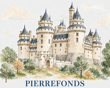 Cargar imagen en el visor de la galería, Pintar por numeros Figured'Art - Castillo de Pierrefonds