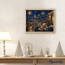 Cargar imagen en el visor de la galería, Noche de Navidad brillante