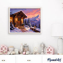 Cargar imagen en el visor de la galería, Cabaña de invierno acogedora