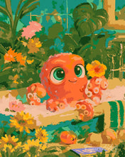 Cargar imagen en el visor de la galería, Pintar por numeros Figured'Art - Spa del Pequeño Pulpo