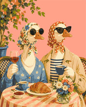 Cargar imagen en el visor de la galería, Pintar por numeros Figured'Art - Flores y Brunch