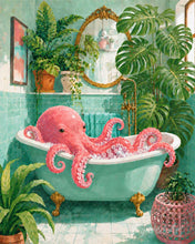 Cargar imagen en el visor de la galería, Pintar por numeros Figured'Art - Pausa del pulpo