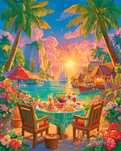Cargar imagen en el visor de la galería, Pintar por numeros Figured'Art - Oasis de verano en Phuket