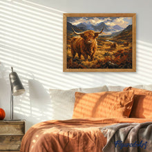 Cargar imagen en el visor de la galería, Rebaño de Vacas Highlands en el Glen