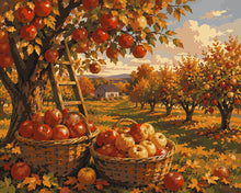 Cargar imagen en el visor de la galería, Pintar por numeros Figured'Art - Cosecha en el Huerto de Manzanos