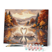 Cargar imagen en el visor de la galería, Cisnes en el Lago Brumoso