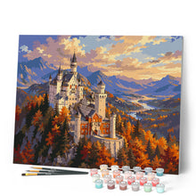 Cargar imagen en el visor de la galería, Castillo de Neuschwanstein en Otoño