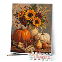 Cargar imagen en el visor de la galería, Bodegón de Calabaza y Girasol