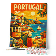 Cargar imagen en el visor de la galería, Póster de viaje de Portugal