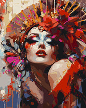 Cargar imagen en el visor de la galería, Pintar por numeros Figured'Art - Reina de las flores