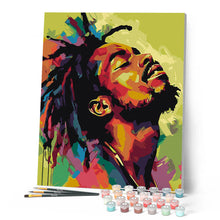 Cargar imagen en el visor de la galería, Hombre reggae - Street art abstracto