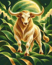 Cargar imagen en el visor de la galería, Pintar por numeros Figured'Art - Tauro Zodiaco Cósmico