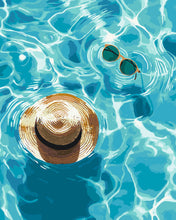 Cargar imagen en el visor de la galería, Pintar por numeros Figured'Art - Sombrero de Paja Flotante