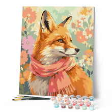 Cargar imagen en el visor de la galería, Zorro entre Flores