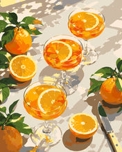 Cargar imagen en el visor de la galería, Pintar por numeros Figured'Art - Naranjas de Verano