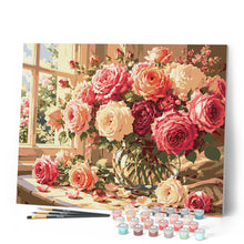 Cargar imagen en el visor de la galería, Ramo de Rosas Vintage