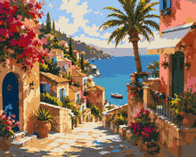 Cargar imagen en el visor de la galería, Pintar por numeros Figured'Art - Camino al Mar