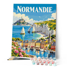 Cargar imagen en el visor de la galería, Póster de Viaje Primavera en Normandía