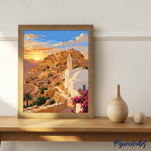 Cargar imagen en el visor de la galería, Atardecer en Chenini, Túnez