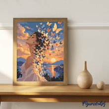 Cargar imagen en el visor de la galería, Sueños de Mariposas al Atardecer