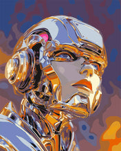 Cargar imagen en el visor de la galería, Pintar por numeros Figured'Art - Robot Humanoide