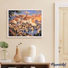 Cargar imagen en el visor de la galería, Gato Gigante Sobre la Ciudad