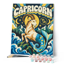 Cargar imagen en el visor de la galería, Zodiaco Retro Capricornio