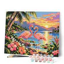 Cargar imagen en el visor de la galería, Atardecer de Flamencos