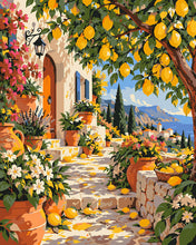 Cargar imagen en el visor de la galería, Pintar por numeros Figured'Art - Calle de los Limoneros