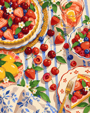 Cargar imagen en el visor de la galería, Pintar por numeros Figured'Art - Dulce Picnic de Verano