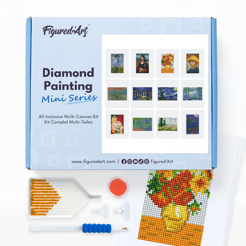 Mini Serie Diamond Painting - Pinturas Famosas