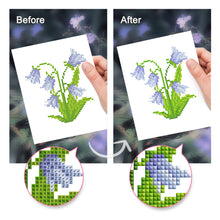 Cargar imagen en el visor de la galería, Mini Diamond Painting 15x20cm (4 piezas) Sin Marco - Cuarteto Floral