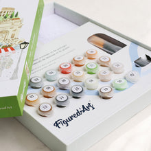 Cargar imagen en el visor de la galería, Kit Regalo Pintura por números - Dolce Vita en Italia