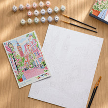 Cargar imagen en el visor de la galería, Kit Regalo Pintura por números - Londres en Tonos Pastel