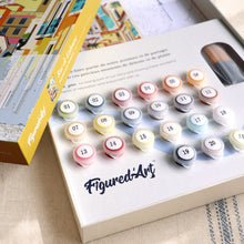 Cargar imagen en el visor de la galería, Kit Regalo Pintura por números - Calles de Lisboa