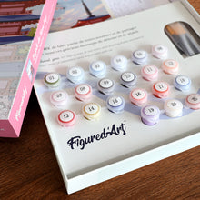 Cargar imagen en el visor de la galería, Kit Regalo Pintura por números - Pagoda del Monte Fuji
