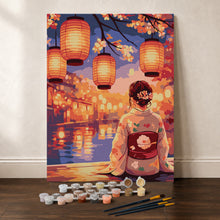 Cargar imagen en el visor de la galería, Kit Regalo Pintura por números - Festival de los Faroles