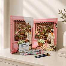 Cargar imagen en el visor de la galería, Kit Regalo Pintura por números - Flores del Arte