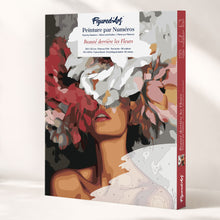 Cargar imagen en el visor de la galería, Kit Regalo Pintura por números - Belleza Detrás de las Flores Figured'Art