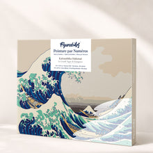 Cargar imagen en el visor de la galería, Kit Regalo Pintura por números - La gran ola de Kanagawa
Katsushika Hokusai Figured'Art