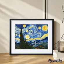 Cargar imagen en el visor de la galería, Kit Regalo Pintura por números - La noche estrellada
Vincent van Gogh