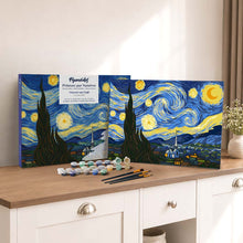 Cargar imagen en el visor de la galería, Kit Regalo Pintura por números - La noche estrellada
Vincent van Gogh