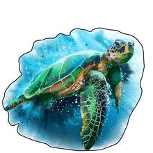 Cargar imagen en el visor de la galería, Puzzle de madera - Tortuga Oceánica