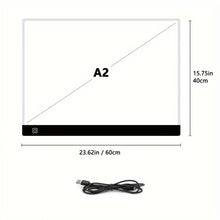 Cargar imagen en el visor de la galería, Almohadilla LED XXL A2 para Diamond Painting