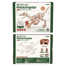 Cargar imagen en el visor de la galería, Puzzle 3D - Velocirráptor
