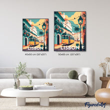 Cargar imagen en el visor de la galería, Bastidor de aluminio para montar en casa - 40×50 cm - Negro