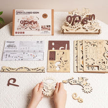 Cargar imagen en el visor de la galería, Puzzle 3D Cartel Abierto/Cerrado